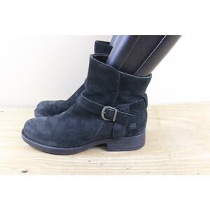 Born Boots Womens 9M Black Suede Syd Bootie Ankle Bootie